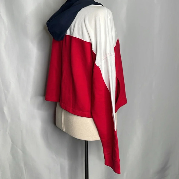 TOMMY JEANS
Women's Colorblocked Zippered Drawstring Hoodie/Sz XL - Picture 8 of 11